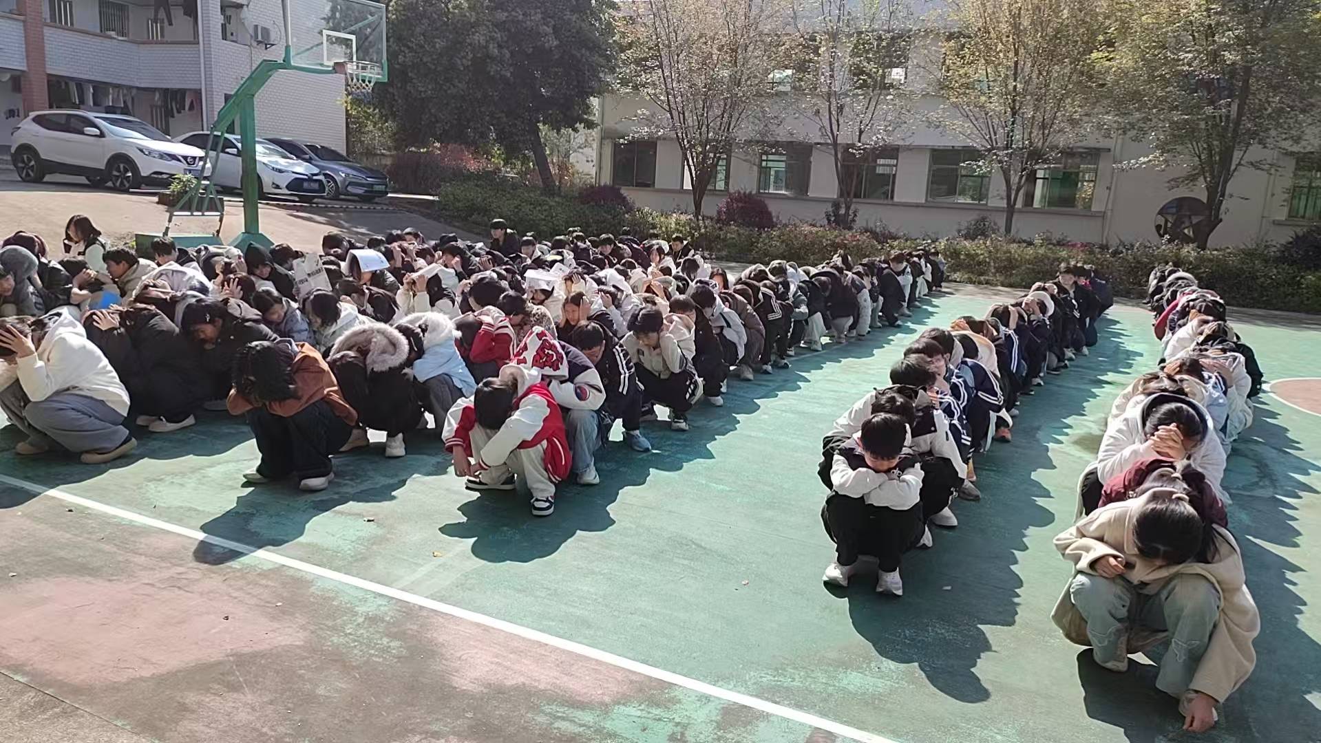 尋烏縣澂江中學成功舉辦2026年春季消防應急疏散演練