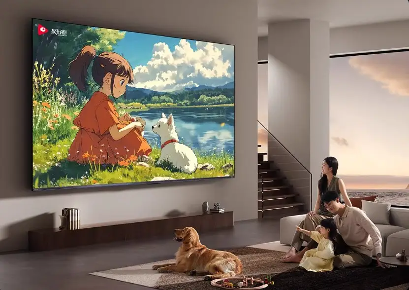 大宅裝修過來人忠告！陽光客廳就選這款百吋海信電視小墨E5